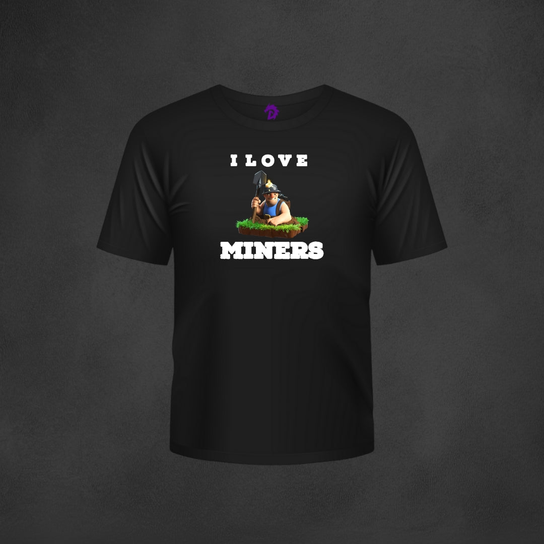 I Love Miners T-Shirt