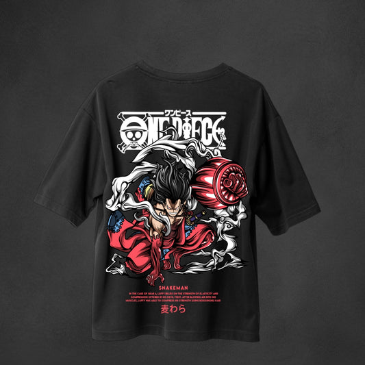 Luffy Gear 4 Snakeman Oversized Tshirt