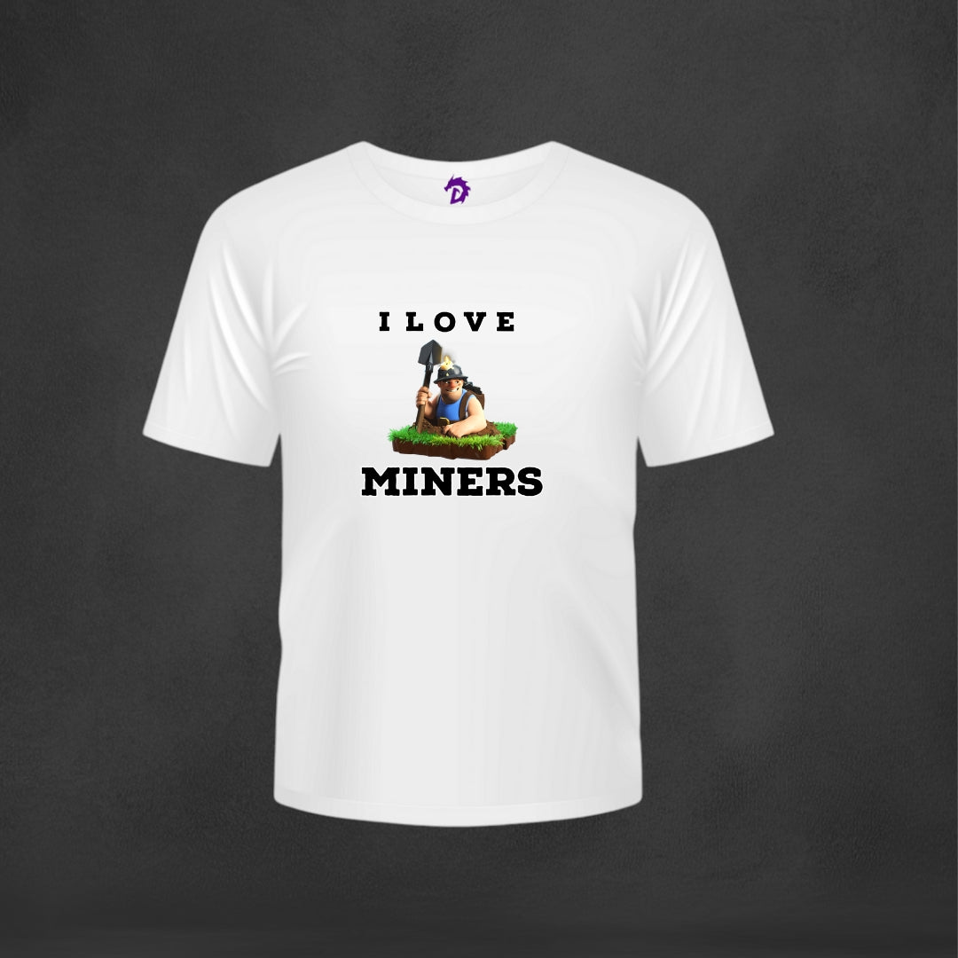 I Love Miners T-Shirt