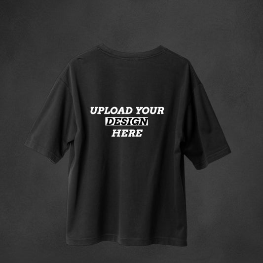 Upload Your Design Oversized T-shirts