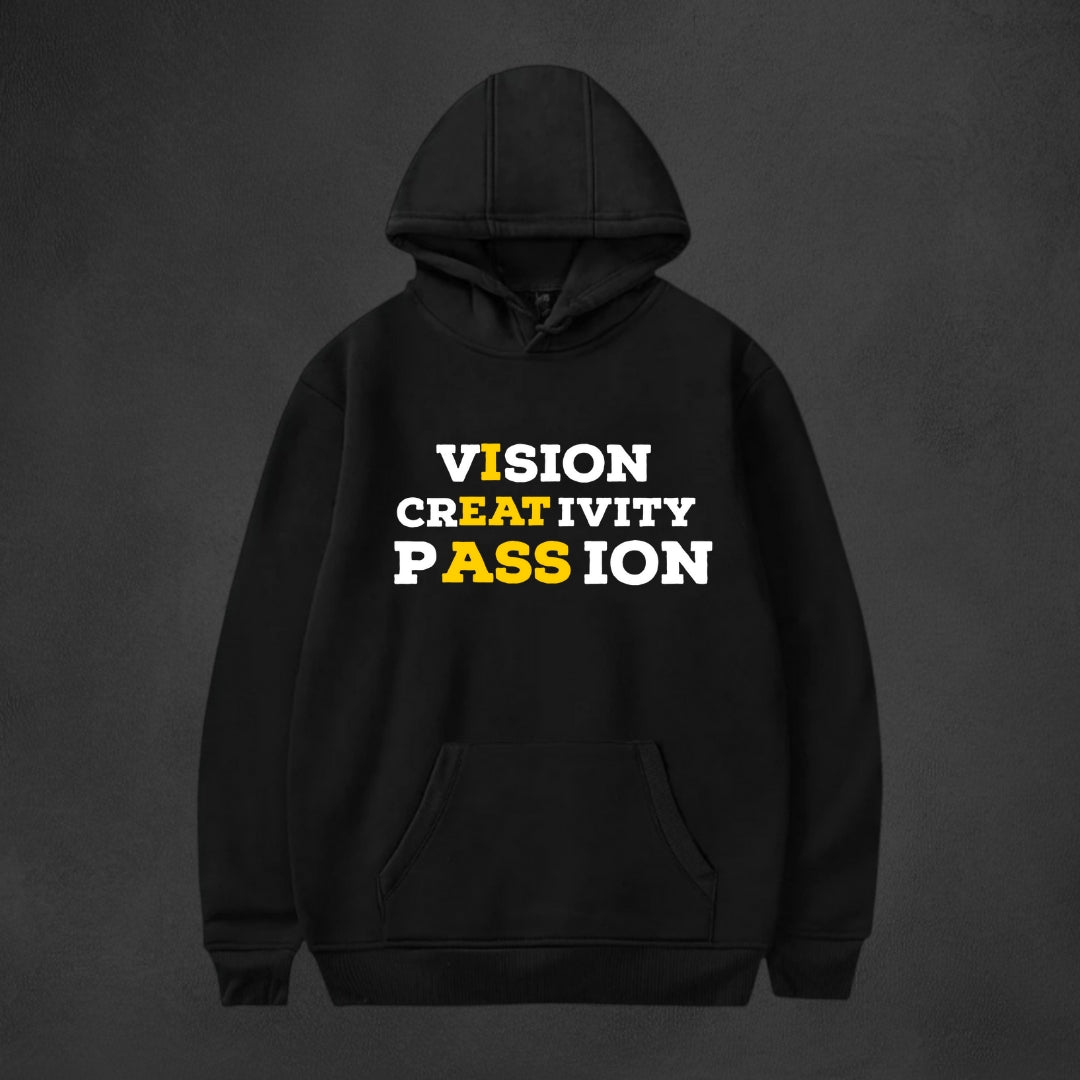 Vision Creativity Passion -- Hoodie