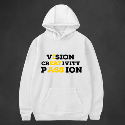 Vision Creativity Passion -- Hoodie